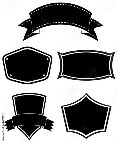 Sets of empty templates