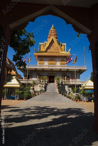 Le temple Wat Ounalom Phnom Penh Cambodge photo