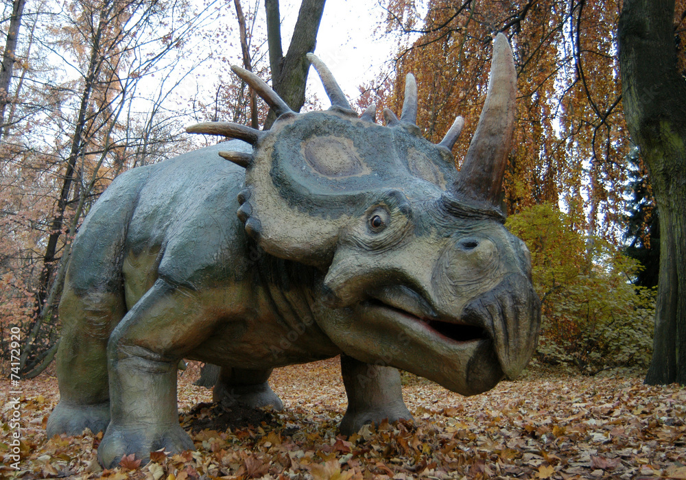 Fototapeta premium Styracosaurus (Styracosaurus albertensis).