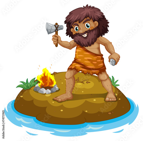 A caveman