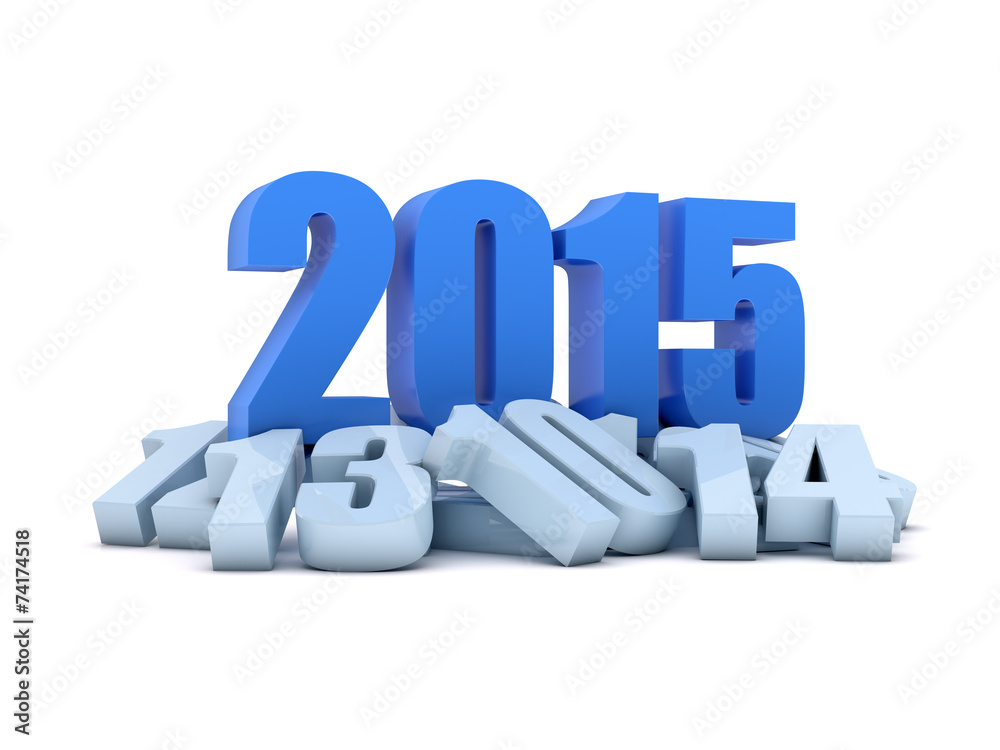 Render of the year 2015 and other years