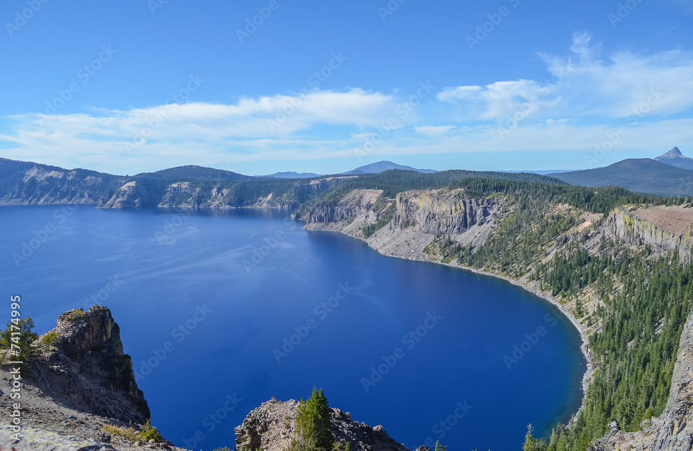 Amazing view of Crater Lake, Oregon