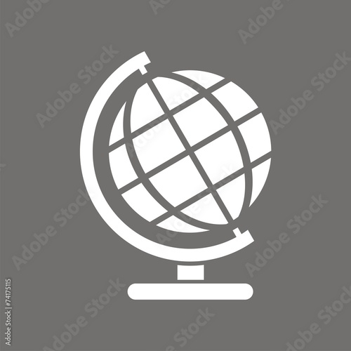 Icono globo terráqueo FO