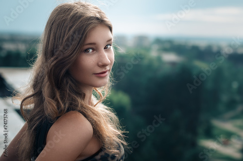 Girl on the Roof.