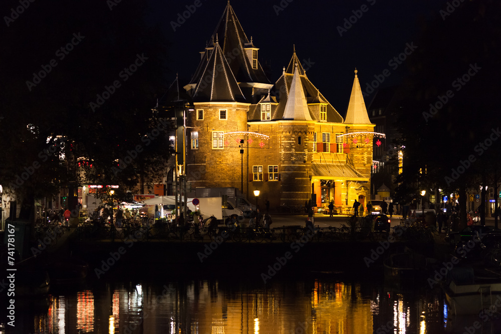 Obraz premium Amsterdam Waag