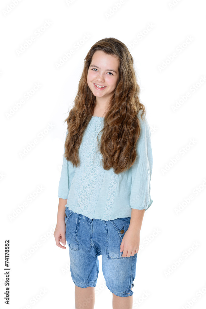Glückliches Mädchen Glückliches Mädchen
