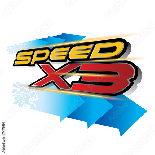 Speed X3 Concept vector