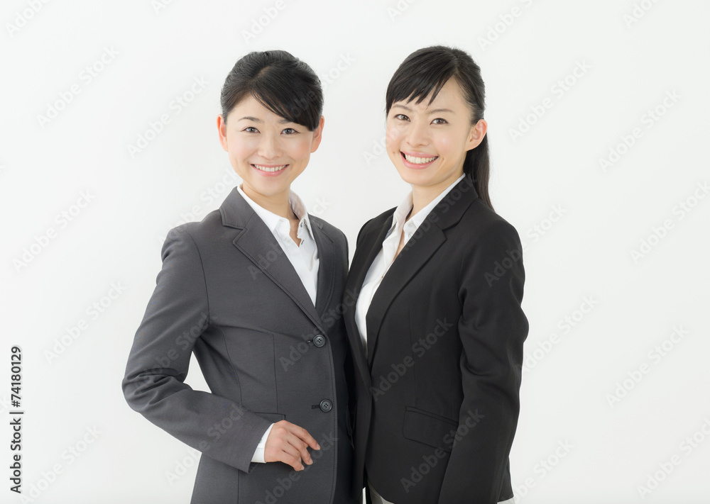 ビジネスウーマン・二人
