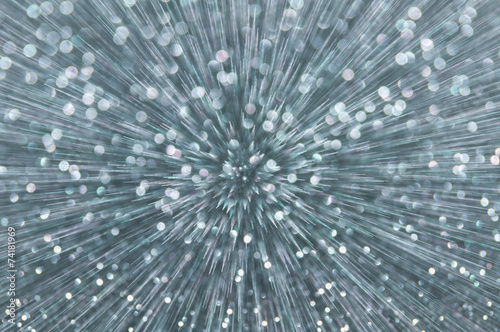 grey glitter explosion lights abstract background