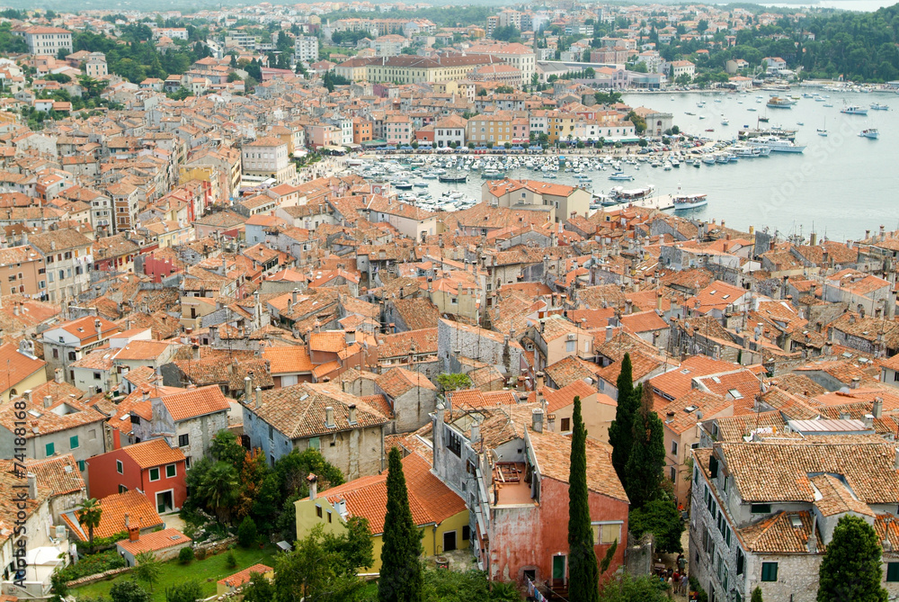 The picturesque town of Rovinj