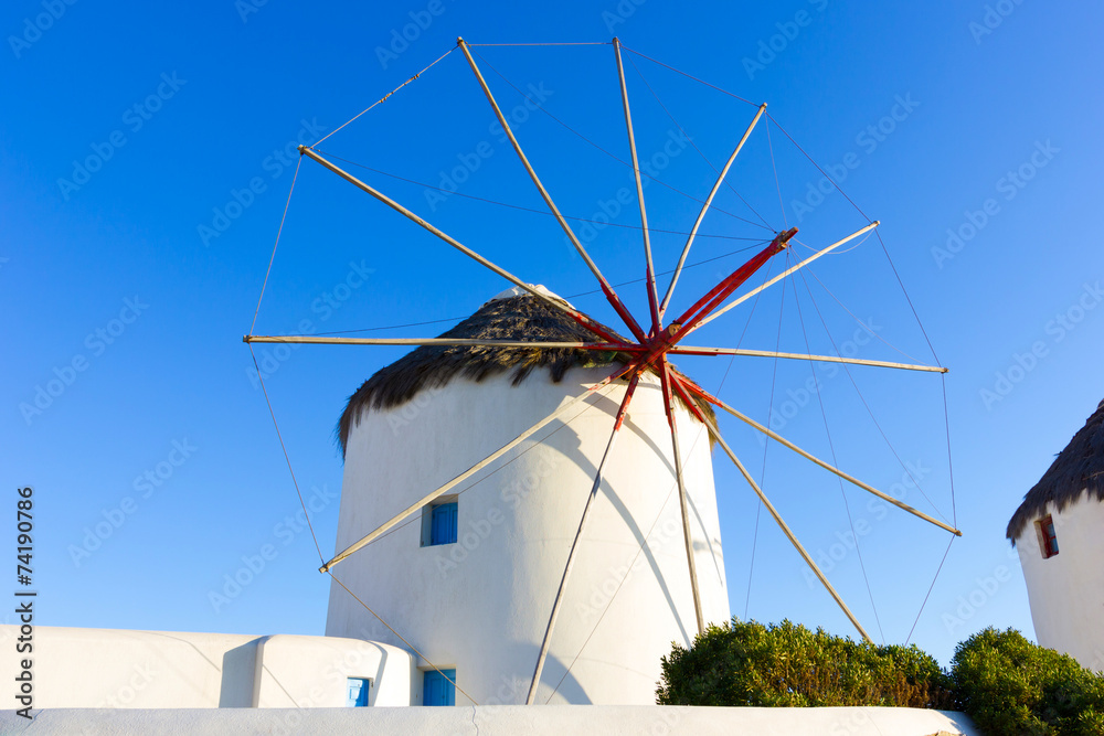 windmill of Mykonos Island,Greece