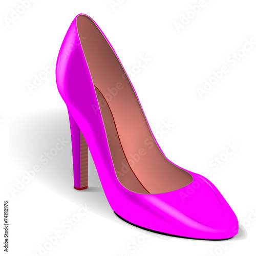 Escarpin rose