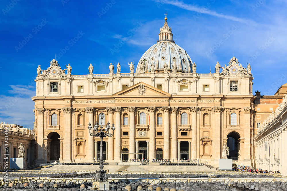 St. Peter's Basilica and St. Peter's Square, Vatican City