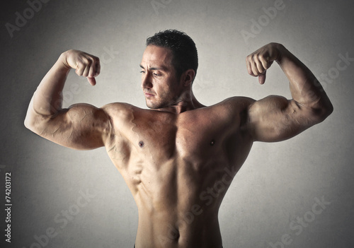 A muscular man © olly