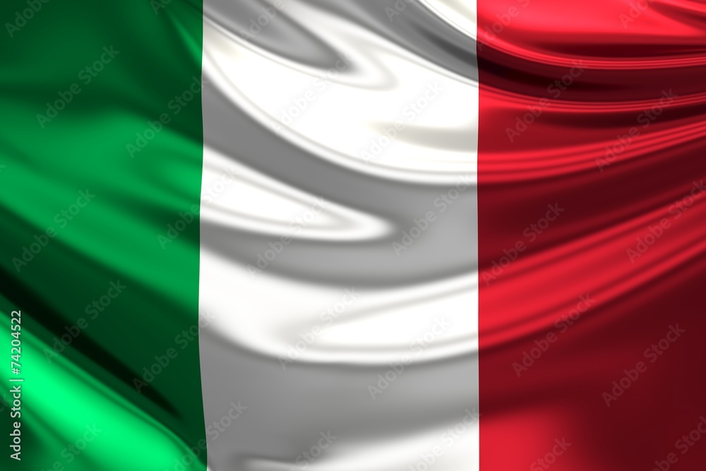 Flag of Italy.