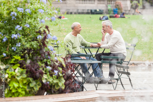 Photography Gay Couple at Park in New York