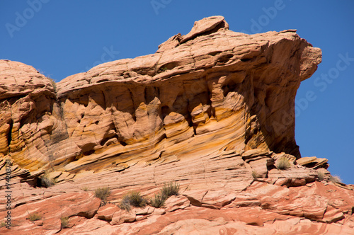 Zebra Slot Canyon  Utah  USA