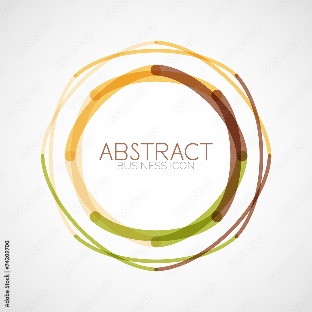 Symmetric abstract geometric shape Symmetric abstract geometric shape