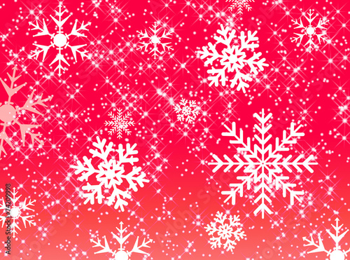 Stars and snowflake pattern