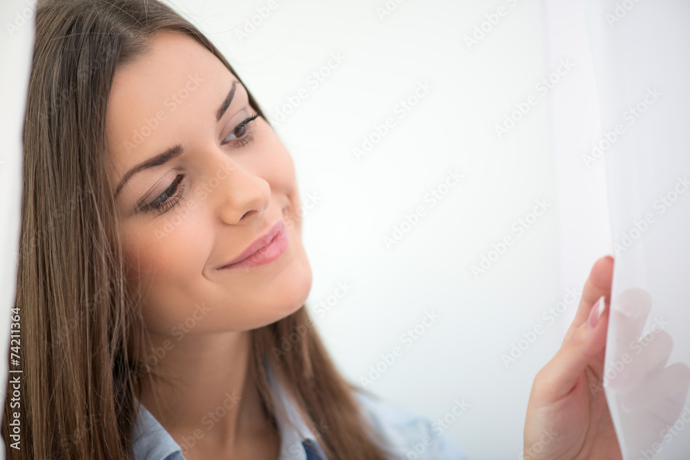 Nice girl in the morning Nice girl in the morning