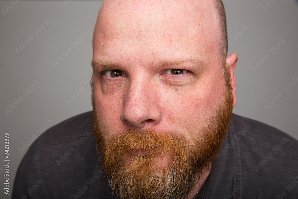 close up man face close up man face