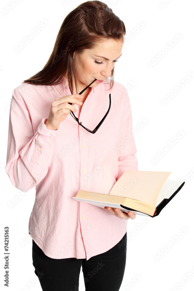 Studying hard Studying hard