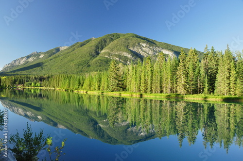 Mountain reflection, Banff National park