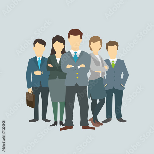 Business group director chief boss