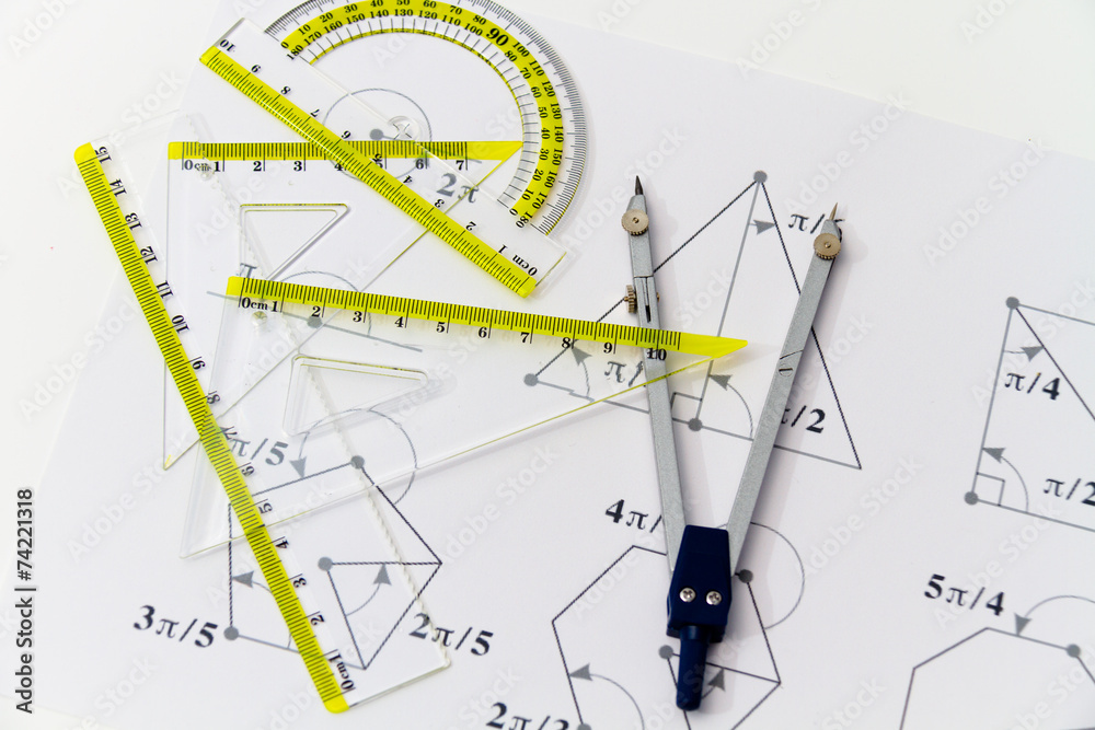 Drawing tools with compass Drawing tools with compass