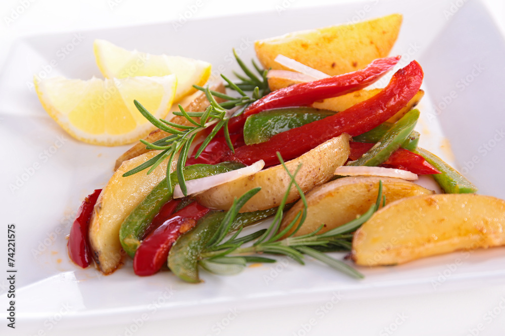 grilled vegetables