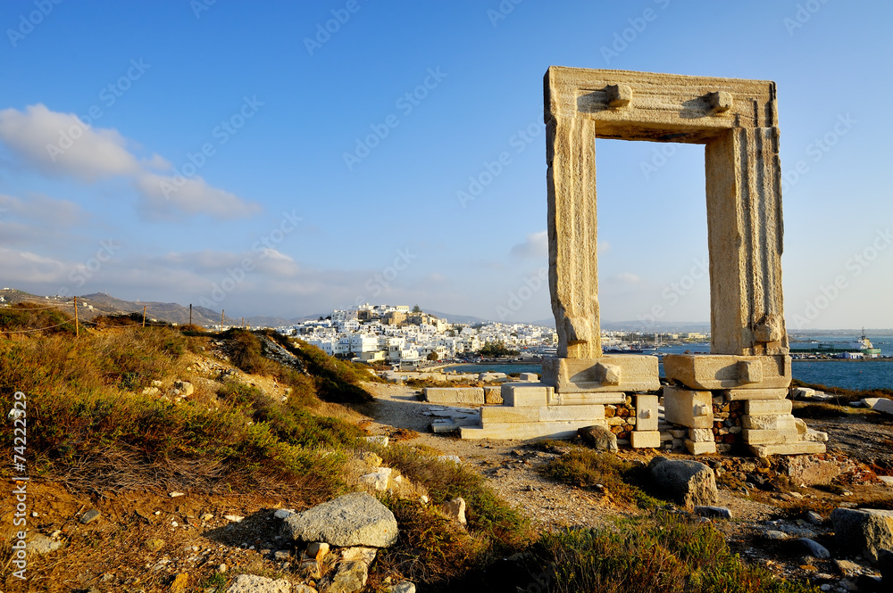 Portara, Naxos island, Greece