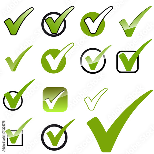 collection of green hooks