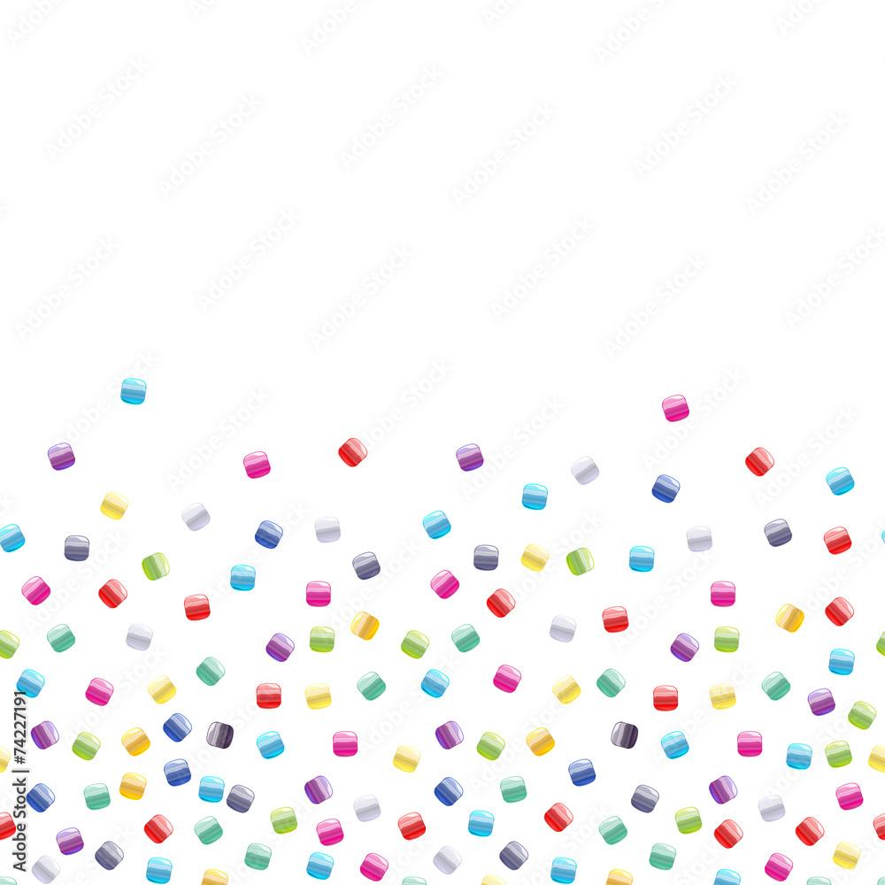 Seed bead seamless horizontal background.