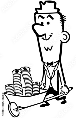 Wheelbarrow Full Of Cash