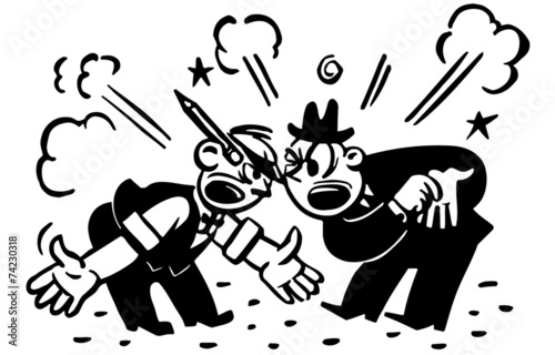 Two Men Arguing