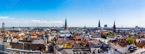 Canvas Print Copenhagen panorama