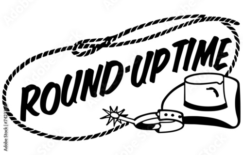 Round Up Time Banner