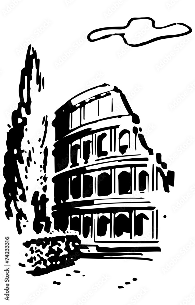 Obraz premium Roman Coliseum