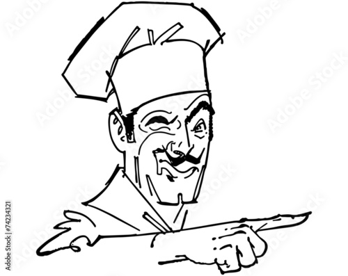 Pointing Chef