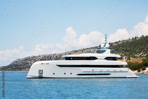 Luxuriöse Yacht © Jeanette Dietl