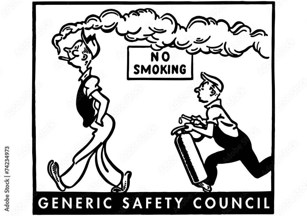 Obraz premium No Smoking