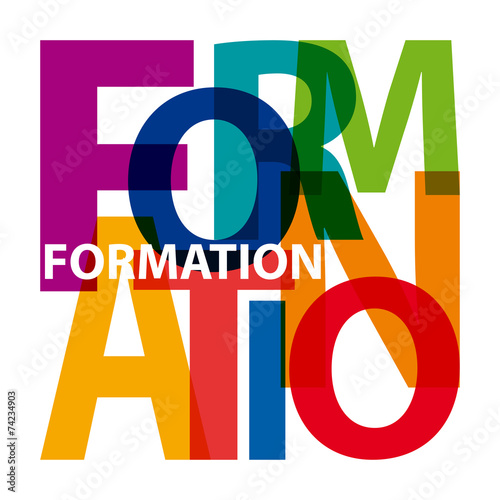 Vector formation. Broken text