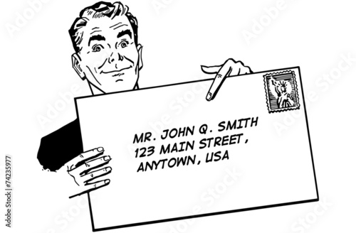 Man With Banner