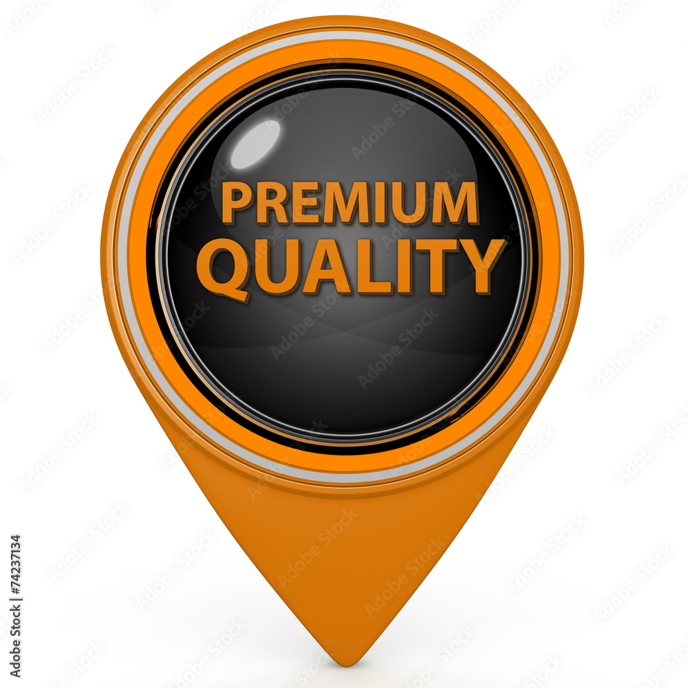Premium quality pointer icon on white background Premium quality pointer icon on white background