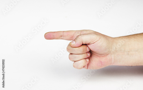 Hand gesture photo