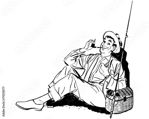 Happy Fisherman