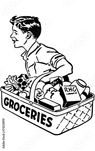 Grocery Delivery Boy