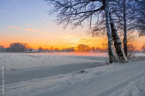 Winter Sunset © Felix Jork