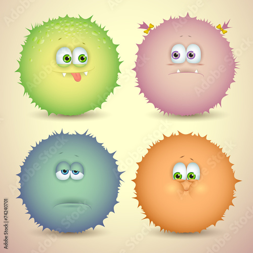 fluffy monsters