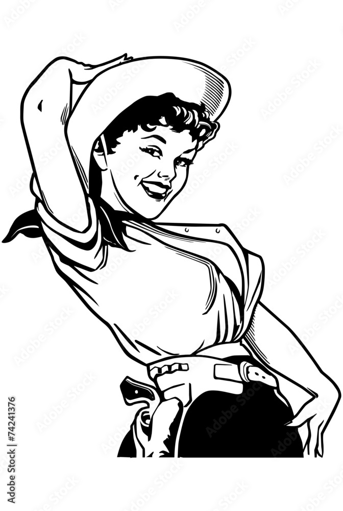Cute Cowgirl 3